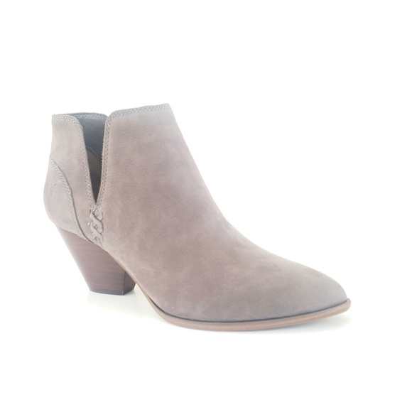 Frye Ankle Boots Bootie Shoes Grey - Picture 5 of 8